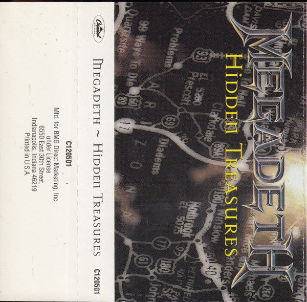 Megadeth : Hidden Treasures (Compilation,Club Edition)