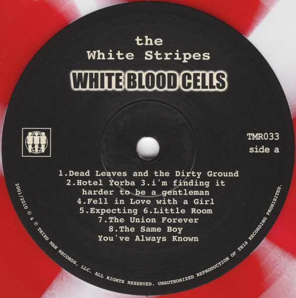 White Stripes, The : White Blood Cells (LP,Album,Limited Edition,Reissue,Stereo)