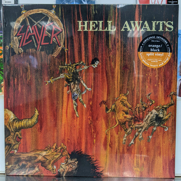 Slayer : Hell Awaits (LP,Album,Limited Edition,Reissue,Remastered)