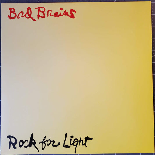 Bad Brains : Rock For Light (LP,Album,Limited Edition,Reissue,Remastered)