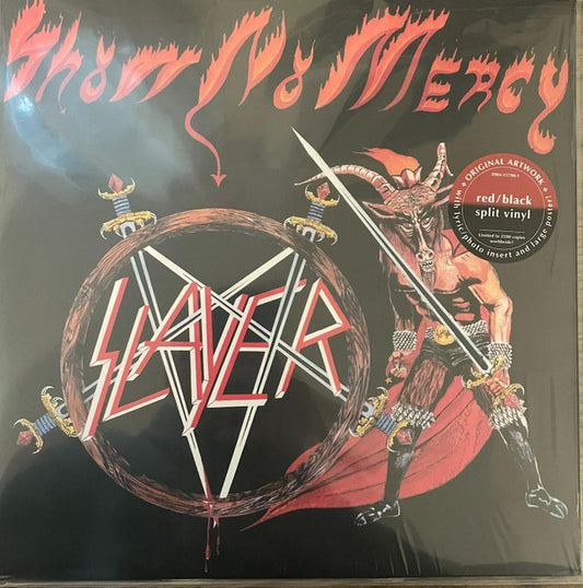 Slayer : Show No Mercy (LP,Album,Limited Edition,Reissue,Remastered,Stereo)