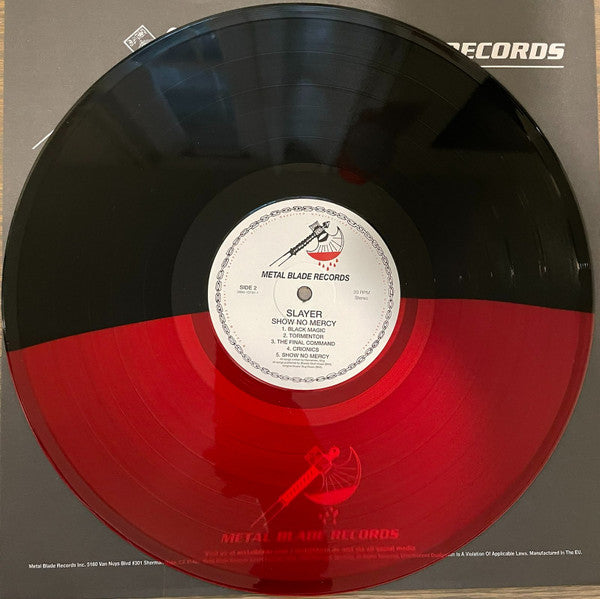Slayer : Show No Mercy (LP,Album,Limited Edition,Reissue,Remastered,Stereo)