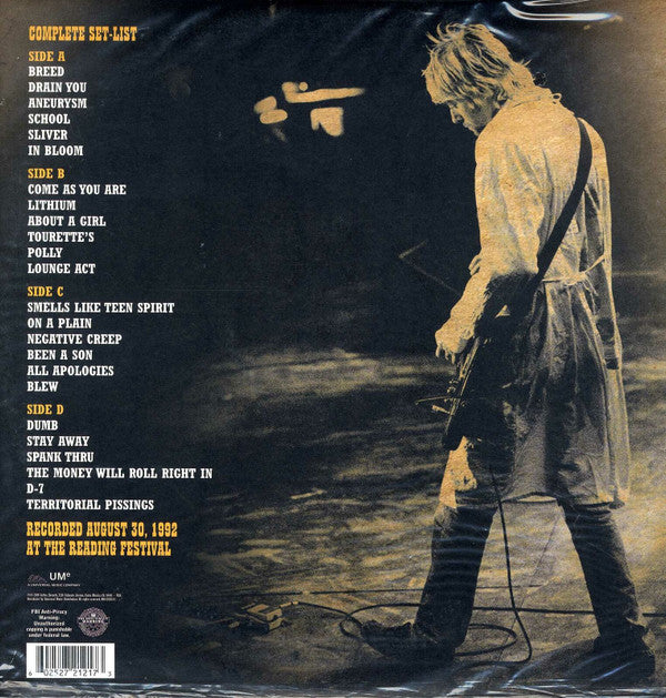 Nirvana : Live At Reading (LP,Album)