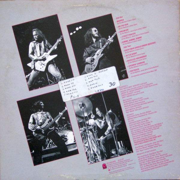 Blackfoot (3) : Tomcattin' (LP,Album)