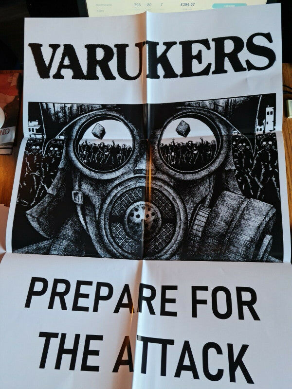 Varukers, The : Prepare For The Attack (LP,Compilation,Limited Edition,Reissue)