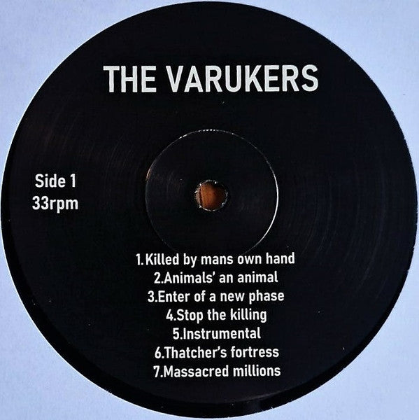 Varukers, The : Prepare For The Attack (LP,Compilation,Limited Edition,Reissue)