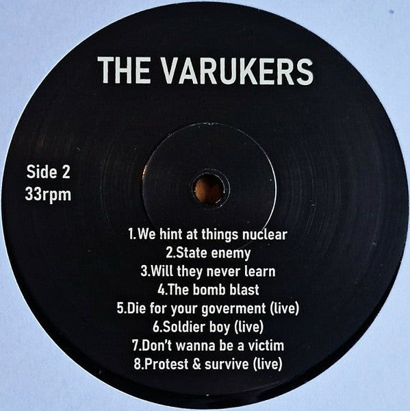 Varukers, The : Prepare For The Attack (LP,Compilation,Limited Edition,Reissue)