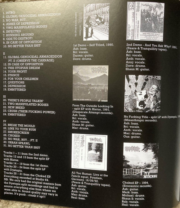 Embittered : Infected (LP,Compilation,Stereo)