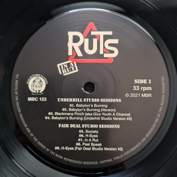 Ruts, The : In A Rut (LP,Compilation,Reissue)