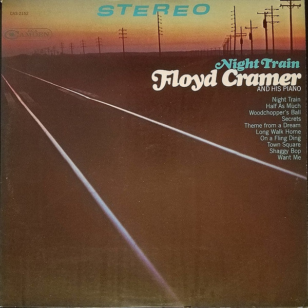 Floyd Cramer : Night Train (LP,Album,Reissue)