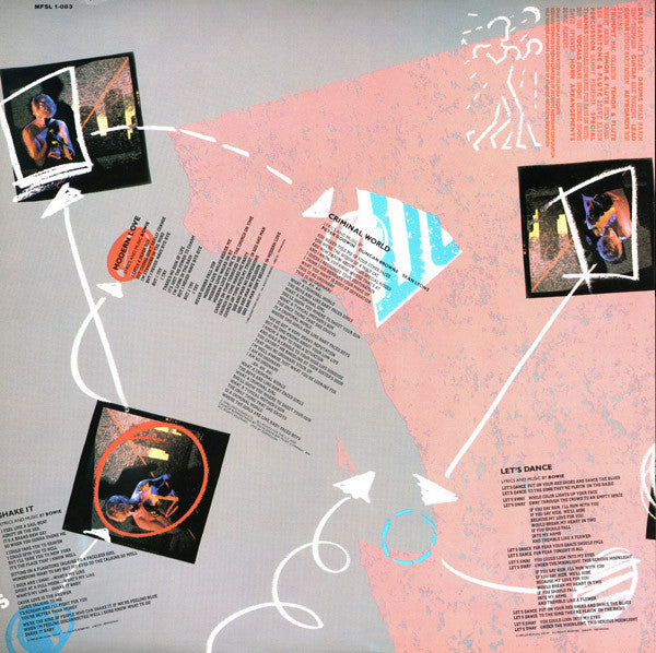 David Bowie : Let's Dance (LP,Album,Limited Edition,Reissue,Remastered,Stereo)
