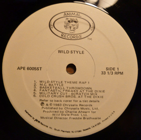 Various : Wild Style (LP,Album,Promo)