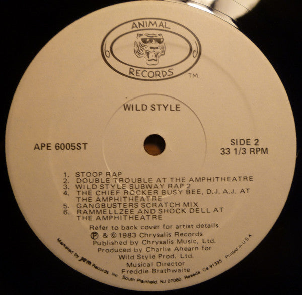 Various : Wild Style (LP,Album,Promo)