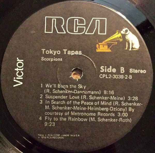 Scorpions : Tokyo Tapes (LP,Album)
