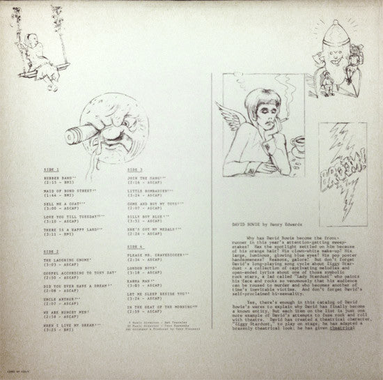 David Bowie : Images 1966 - 1967 (LP,Compilation,Stereo)