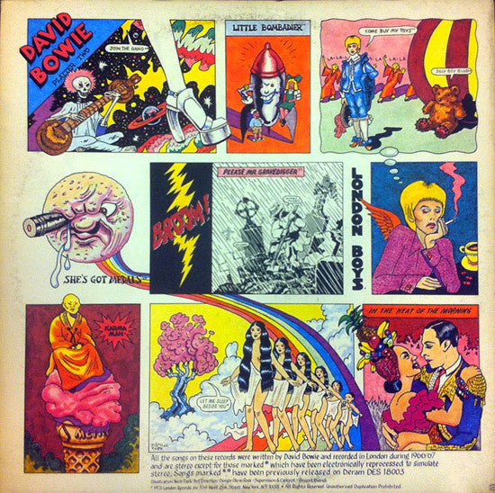 David Bowie : Images 1966 - 1967 (LP,Compilation,Stereo)