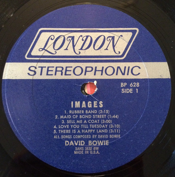 David Bowie : Images 1966 - 1967 (LP,Compilation,Stereo)