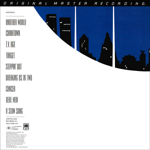 Joe Jackson : Night And Day (LP,Album,Limited Edition,Misprint,Remastered)