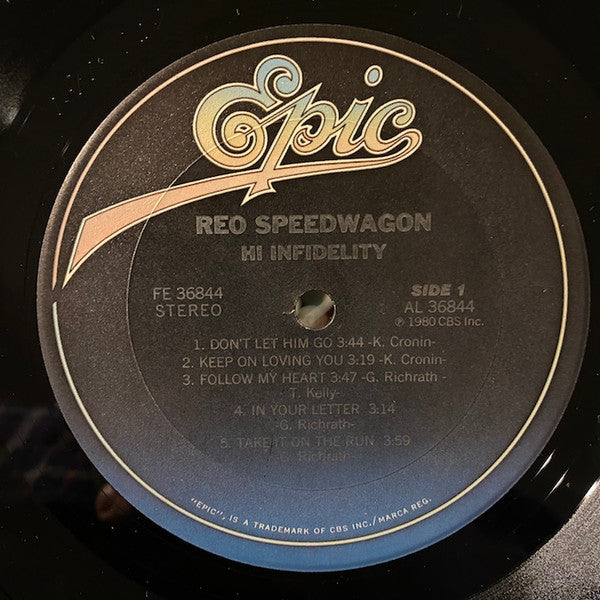 REO Speedwagon : Hi Infidelity (LP,Album)