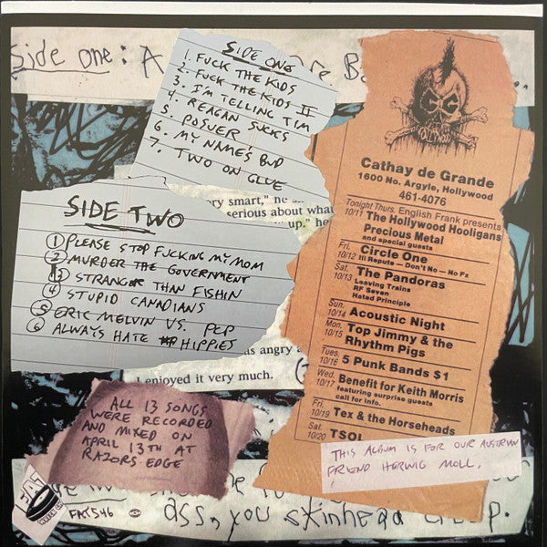 NOFX : Fuck The Kids (7",45 RPM,Reissue)