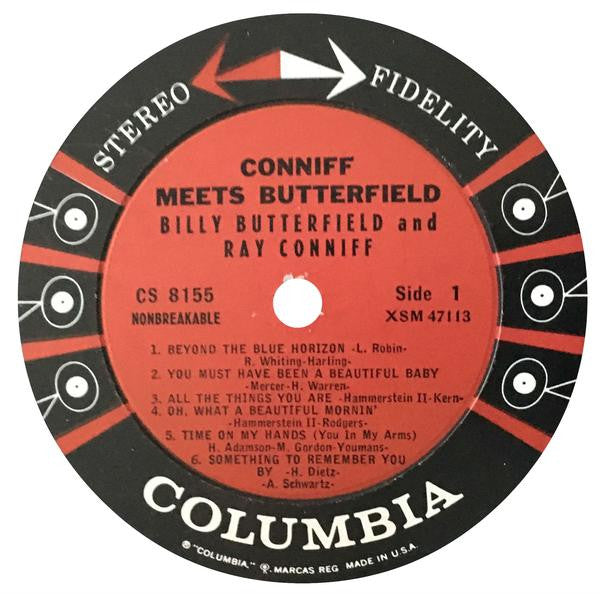 Ray Conniff Meets Billy Butterfield : Conniff Meets Butterfield (LP,Album,Stereo)