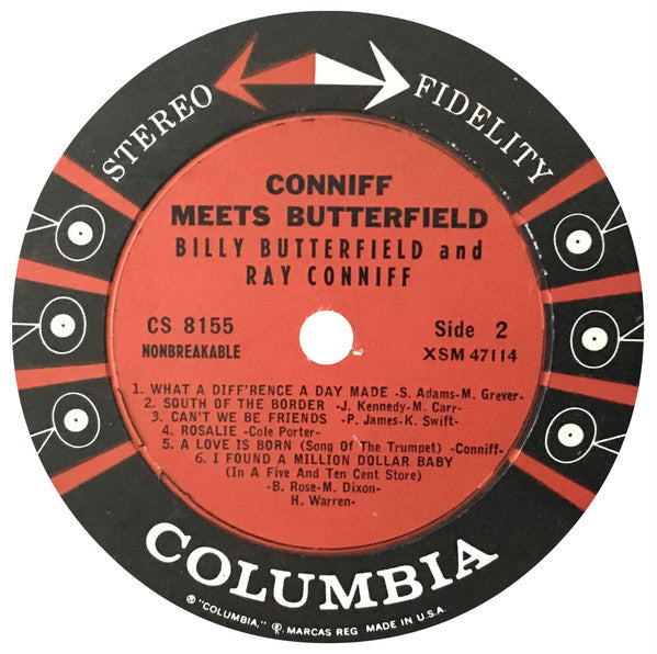 Ray Conniff Meets Billy Butterfield : Conniff Meets Butterfield (LP,Album,Stereo)