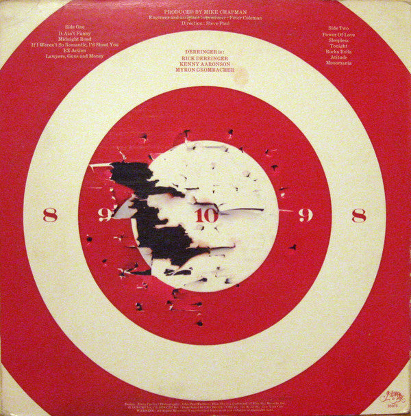 Derringer (2) : If I Weren't So Romantic, I'd Shoot You (LP,Album)