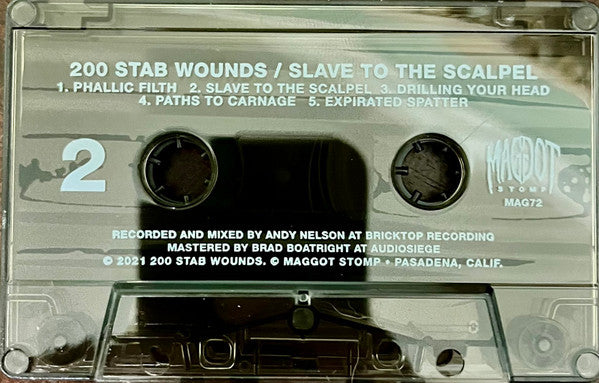 200 Stab Wounds : Slave To The Scalpel (Album)