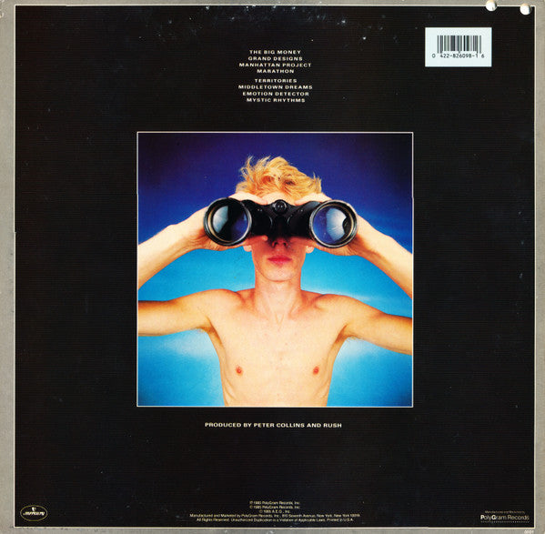Rush : Power Windows (LP,Album,Stereo)
