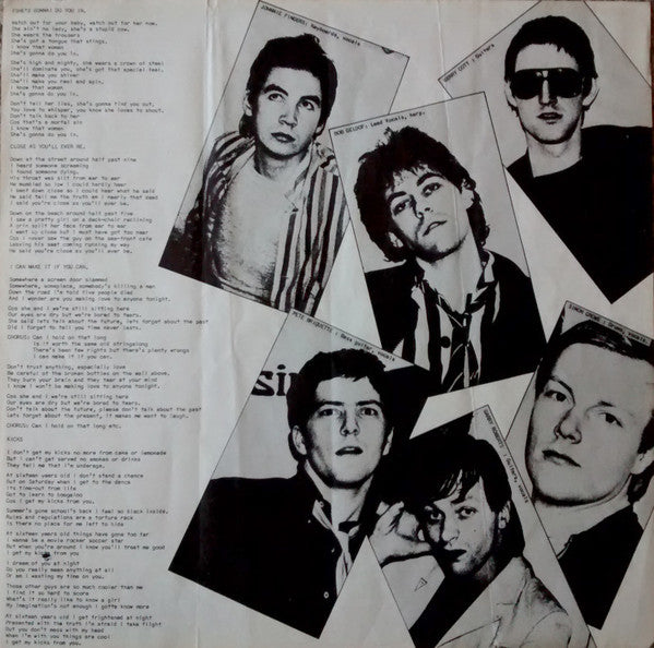 Boomtown Rats, The : The Boomtown Rats (LP,Album)