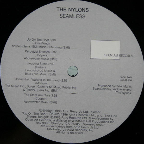 Nylons, The : Seamless (LP,Album)