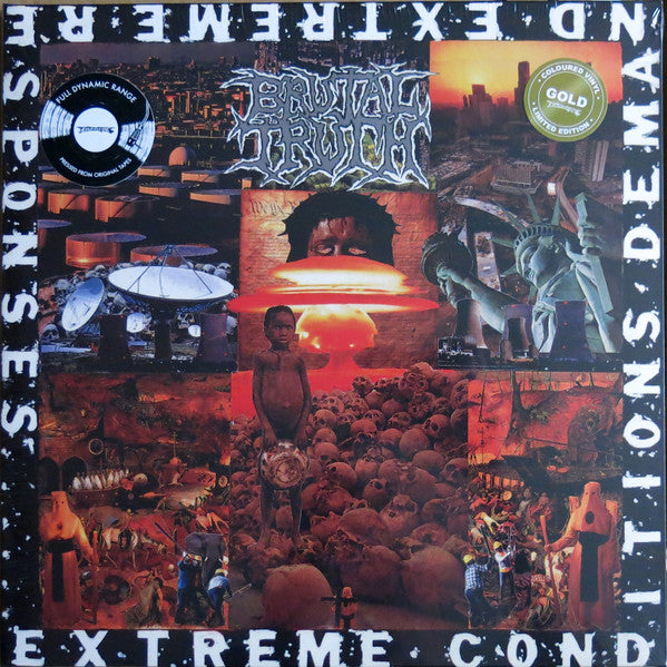 Brutal Truth : Extreme Conditions Demand Extreme Responses (LP,Album,Limited Edition,Remastered,Repress)