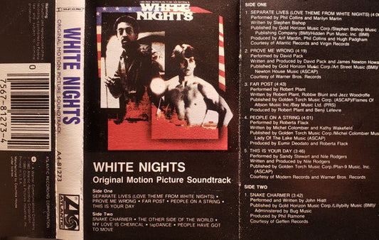 Various : White Nights: Original Motion Picture Soundtrack (Club Edition)