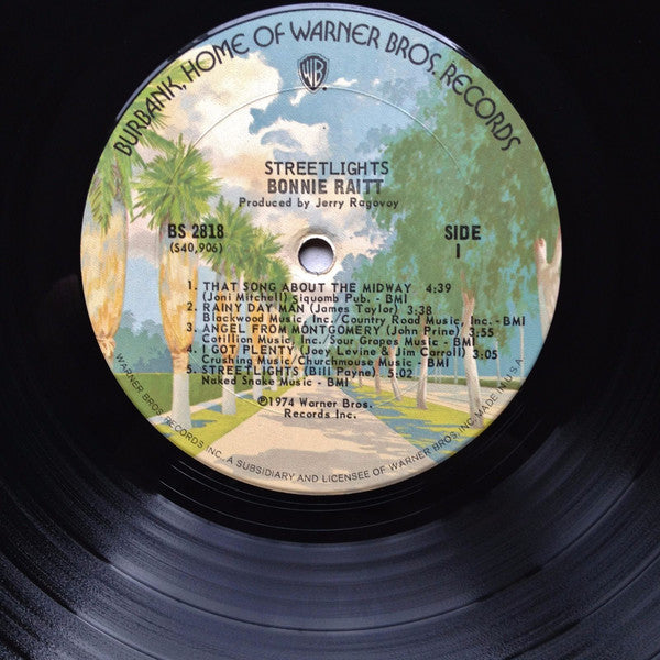 Bonnie Raitt : Streetlights (LP,Album)