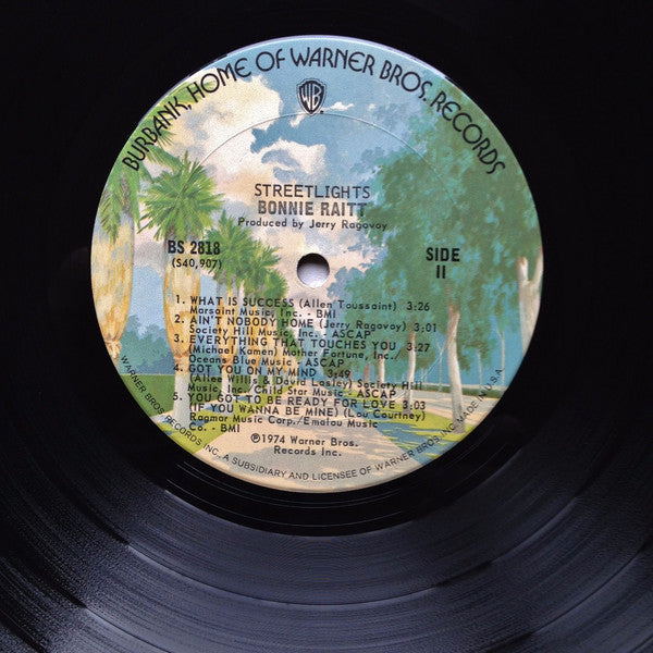 Bonnie Raitt : Streetlights (LP,Album)