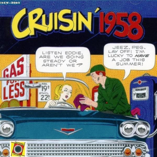Various : Cruisin' 1958 (LP,Compilation,Mixed)