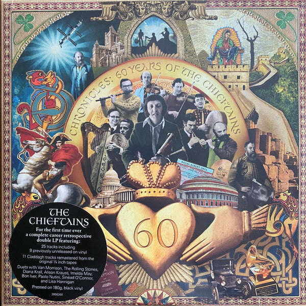 Chieftains, The : Chronicles : 60 Years Of The Chieftains (LP,Compilation,Remastered)