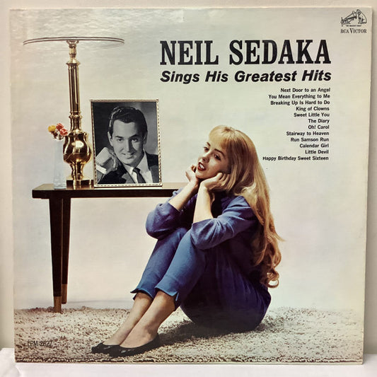 Neil Sedaka : Neil Sedaka Sings His Greatest Hits (LP,Compilation,Mono)