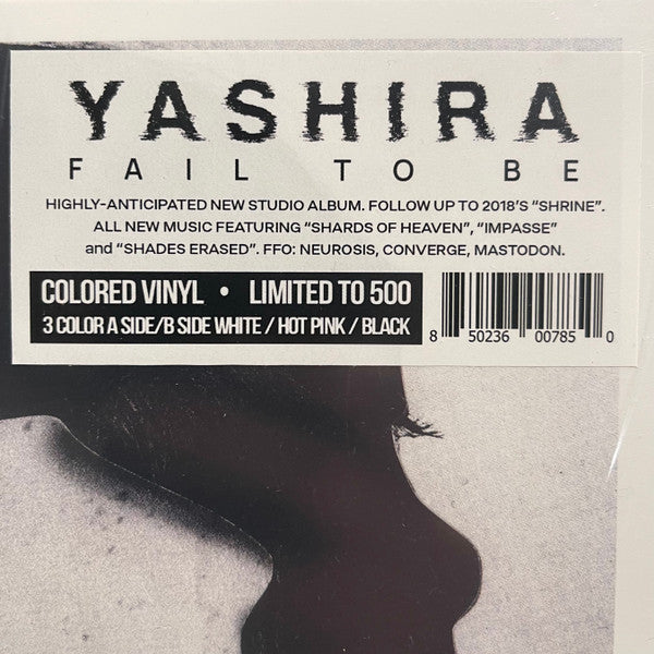 Yashira : Fail To Be (LP,Album)