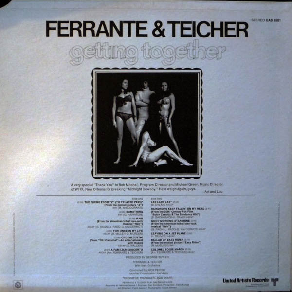 Ferrante & Teicher : Getting Together (LP,Album,Stereo)