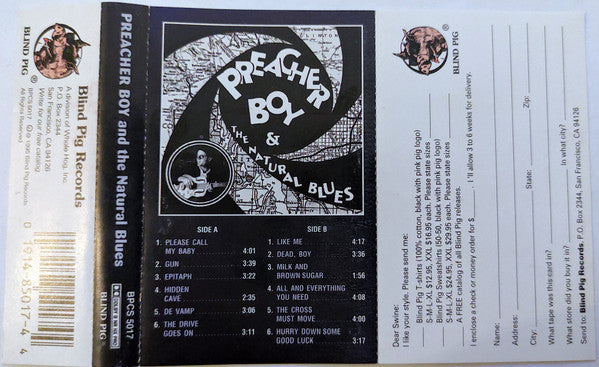 Preacher Boy : Preacher Boy & The Natural Blues (Album)