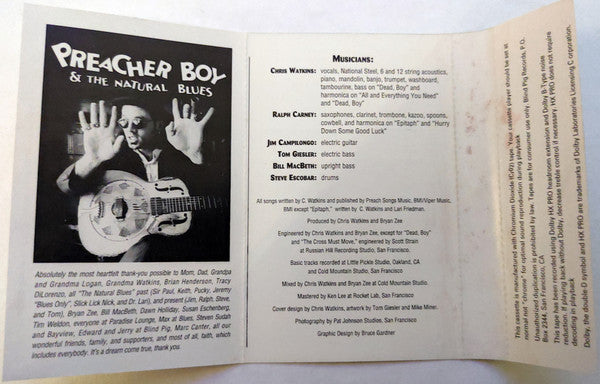 Preacher Boy : Preacher Boy & The Natural Blues (Album)