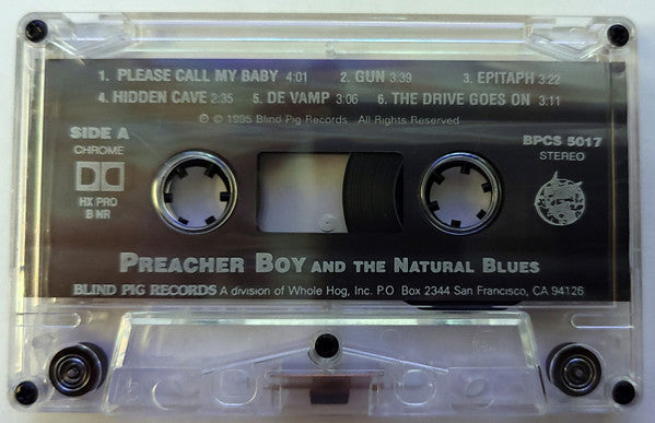 Preacher Boy : Preacher Boy & The Natural Blues (Album)