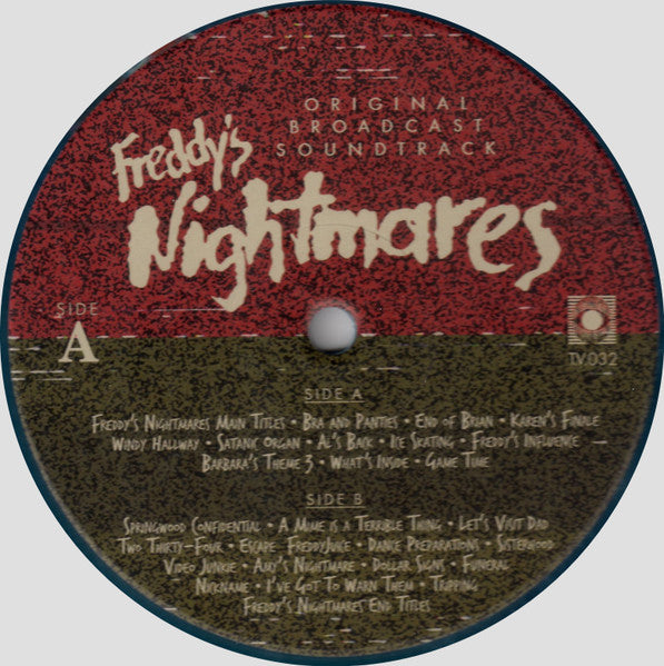 Nicholas Pike, Gary S. Scott (3), Randy Tico & Junior Homrich : Freddy's Nightmares The Series (Original Broadcast Soundtrack) (LP,Club Edition,Numbered)