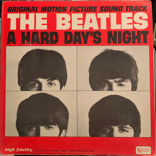 Beatles, The : A Hard Day's Night (Original Motion Picture Sound Track) (LP,Album,Mono)