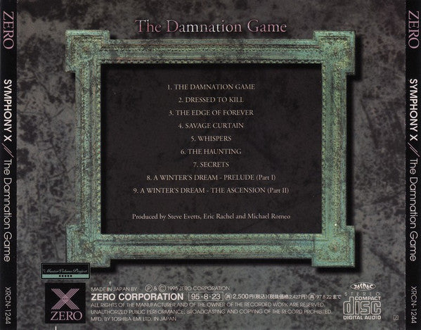 Symphony X : The Damnation Game (Album)