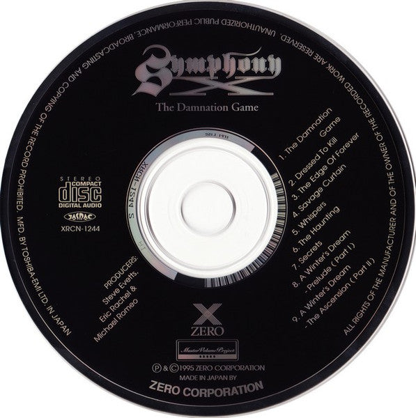 Symphony X : The Damnation Game (Album)