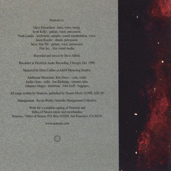 Neurosis : Times Of Grace / The Last You'll Know - Advance Radio Edits #1 (Single,Promo)
