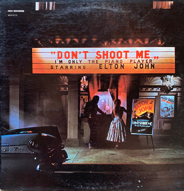 Elton John : Don't Shoot Me I'm Only The Piano Player (LP,Album,Reissue)