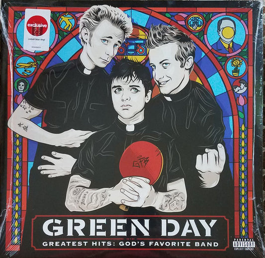 Green Day : Greatest Hits: God's Favorite Band (LP,Compilation,Reissue,Repress)